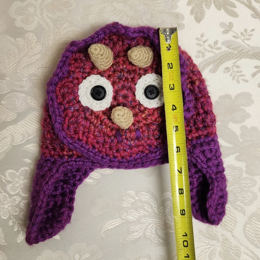 Handmade dinosaur crochet